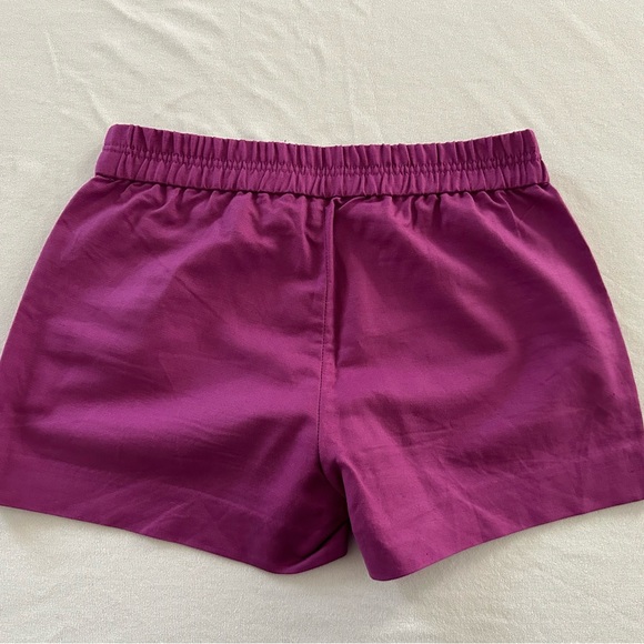 J Crew shorts. Size 0. Purple - Picture 2 of 3